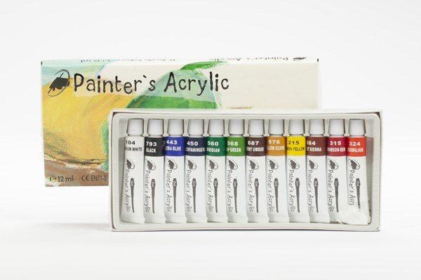 Artino Canvas 24x30cm with paint and brushes - 3