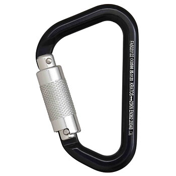  Aluminiumkarbinhake med kvartsvridlås / öppning 21 mm