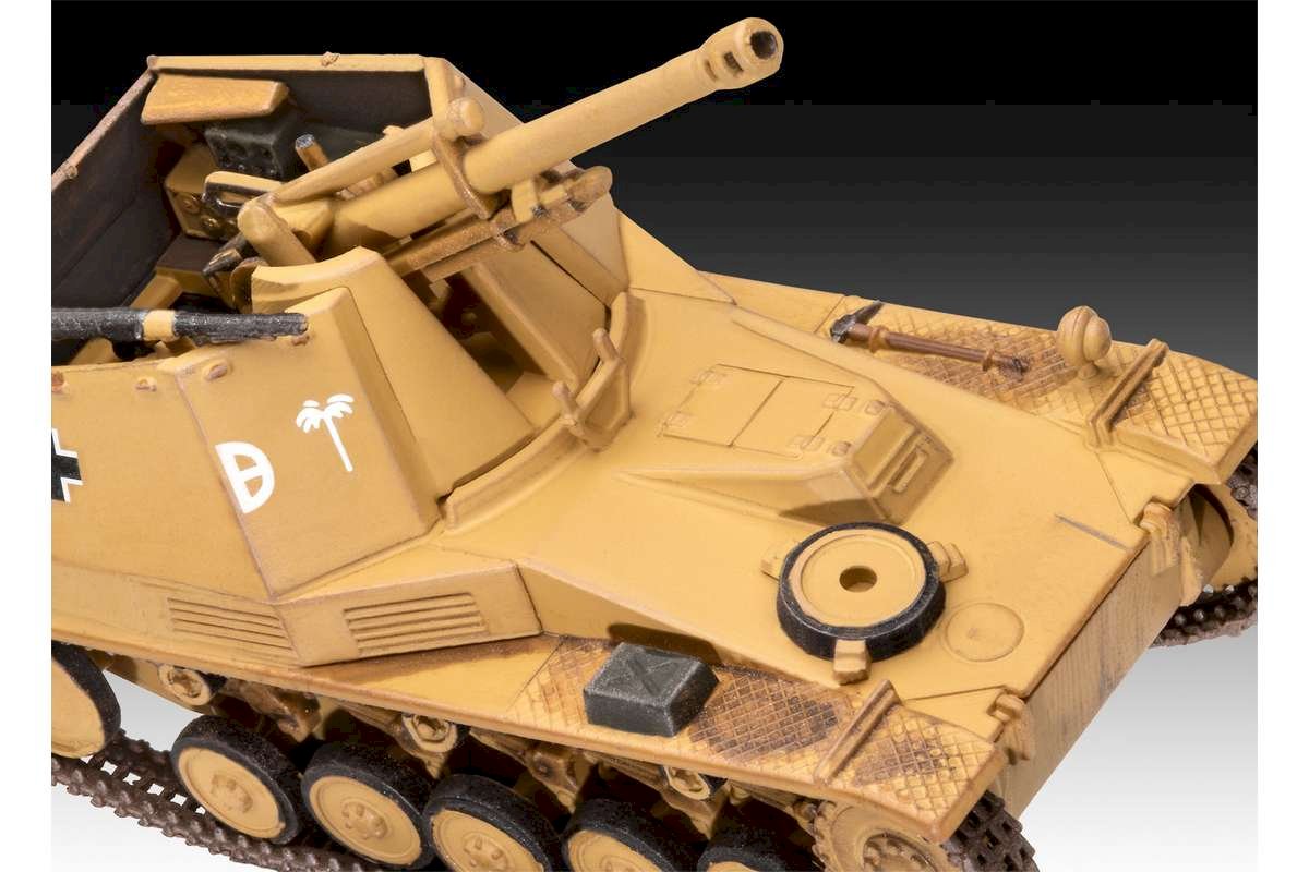 REVELL First Diorama Set - Sd.Kfz. 124 Wespe 1:76 - 6