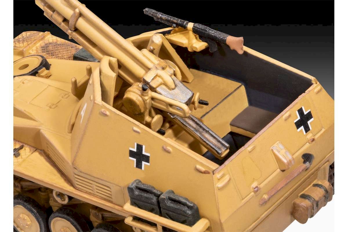REVELL First Diorama Set - Sd.Kfz. 124 Wespe 1:76 - 7