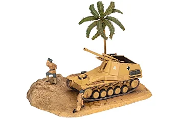 REVELL First Diorama Set - Sd.Kfz. 124 Wespe 1:76
