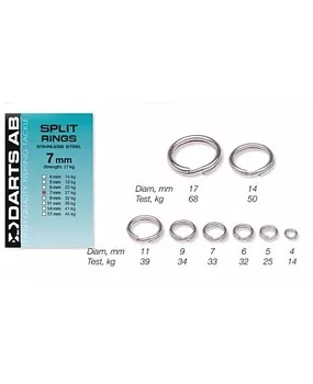 Darts Split Rings