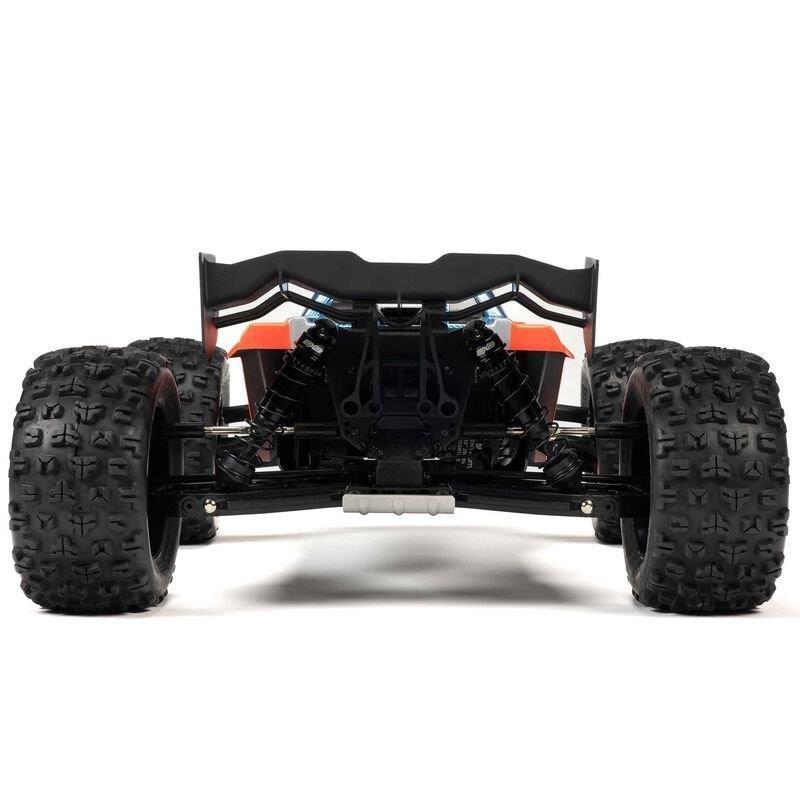 ARRMA 1/8 KRATON 6S V6 4X4 BLX Brushless Speed Monster Truck RTR, Blue/Orange - 16