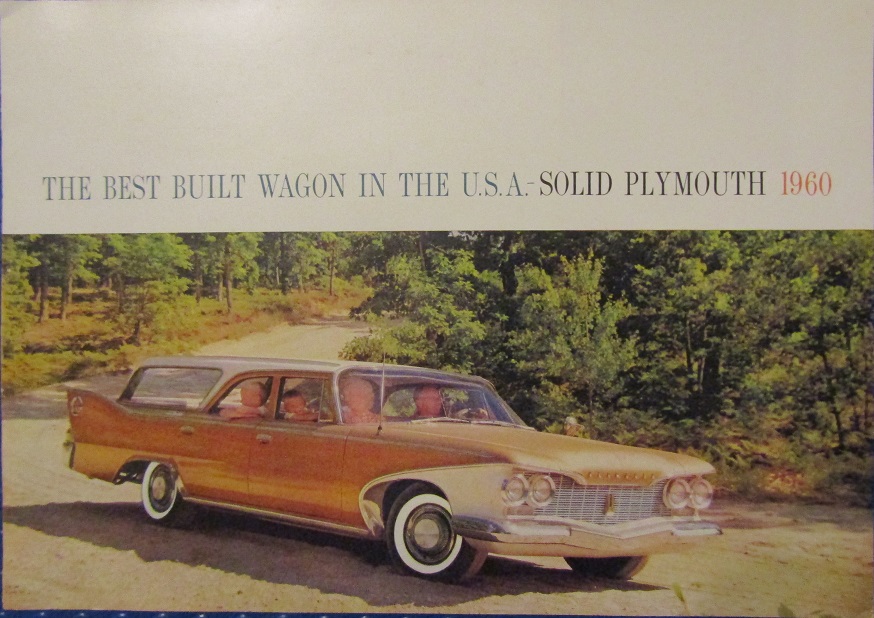1960 Plymouth Station Wagons broschyr