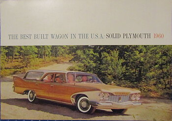 1960 Plymouth Station Wagons broschyr