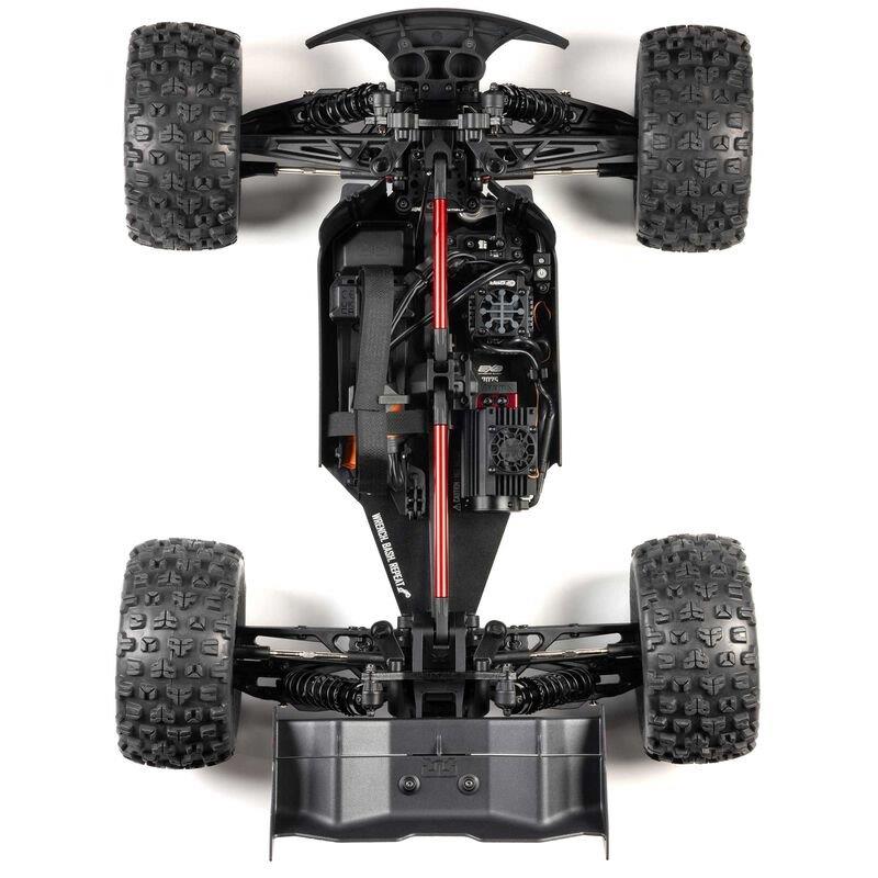 ARRMA 1/8 KRATON 6S V6 4X4 BLX Brushless Speed Monster Truck RTR, Blue/Pink - 21