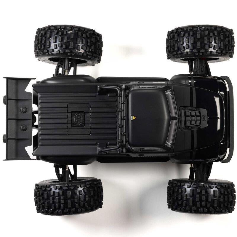 ARRMA 1/8 NOTORIOUS 6S V6 4X4 BLX Brushless Stunt Truck RTR, Black - 13