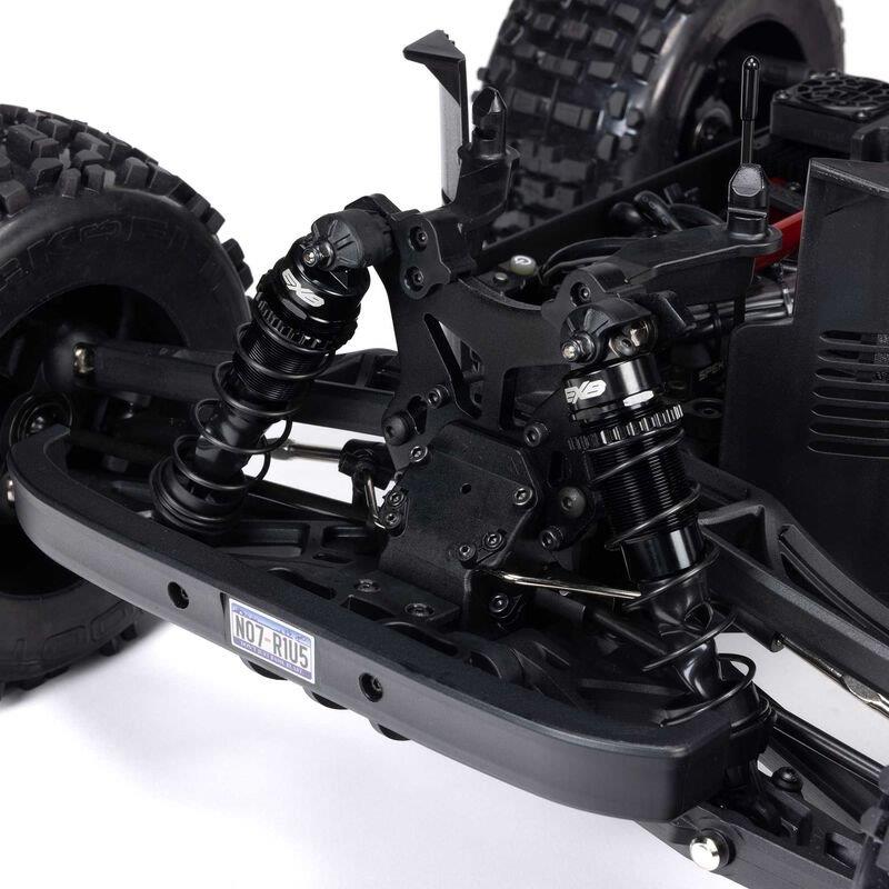 ARRMA 1/8 NOTORIOUS 6S V6 4X4 BLX Brushless Stunt Truck RTR, Black - 22