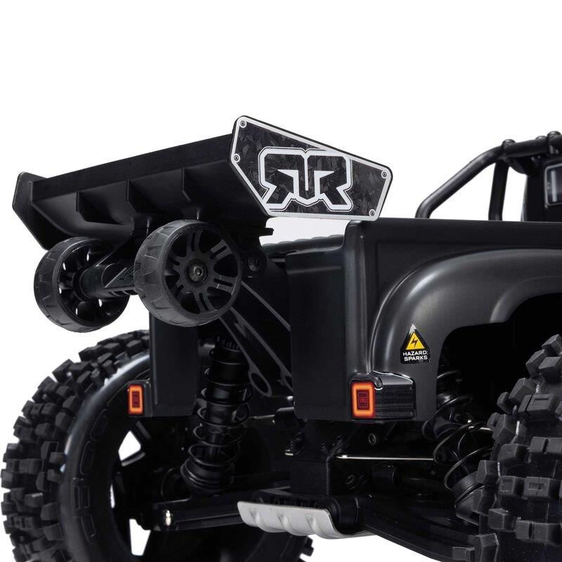 ARRMA 1/8 NOTORIOUS 6S V6 4X4 BLX Brushless Stunt Truck RTR, Black - 21