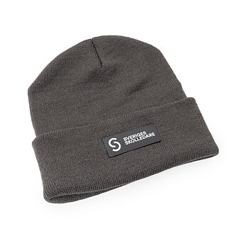 Stickad mössa - Charcoal