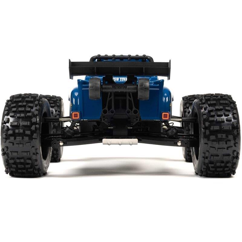 ARRMA 1/8 NOTORIOUS 6S V6 4X4 BLX Brushless Stunt Truck RTR, Blue - 13