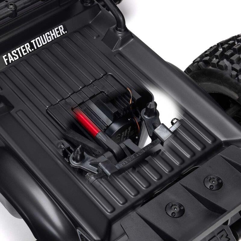 ARRMA 1/8 NOTORIOUS 6S V6 4X4 BLX Brushless Stunt Truck RTR, Blue - 21