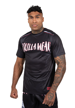 Clayton T-Shirt, black/red