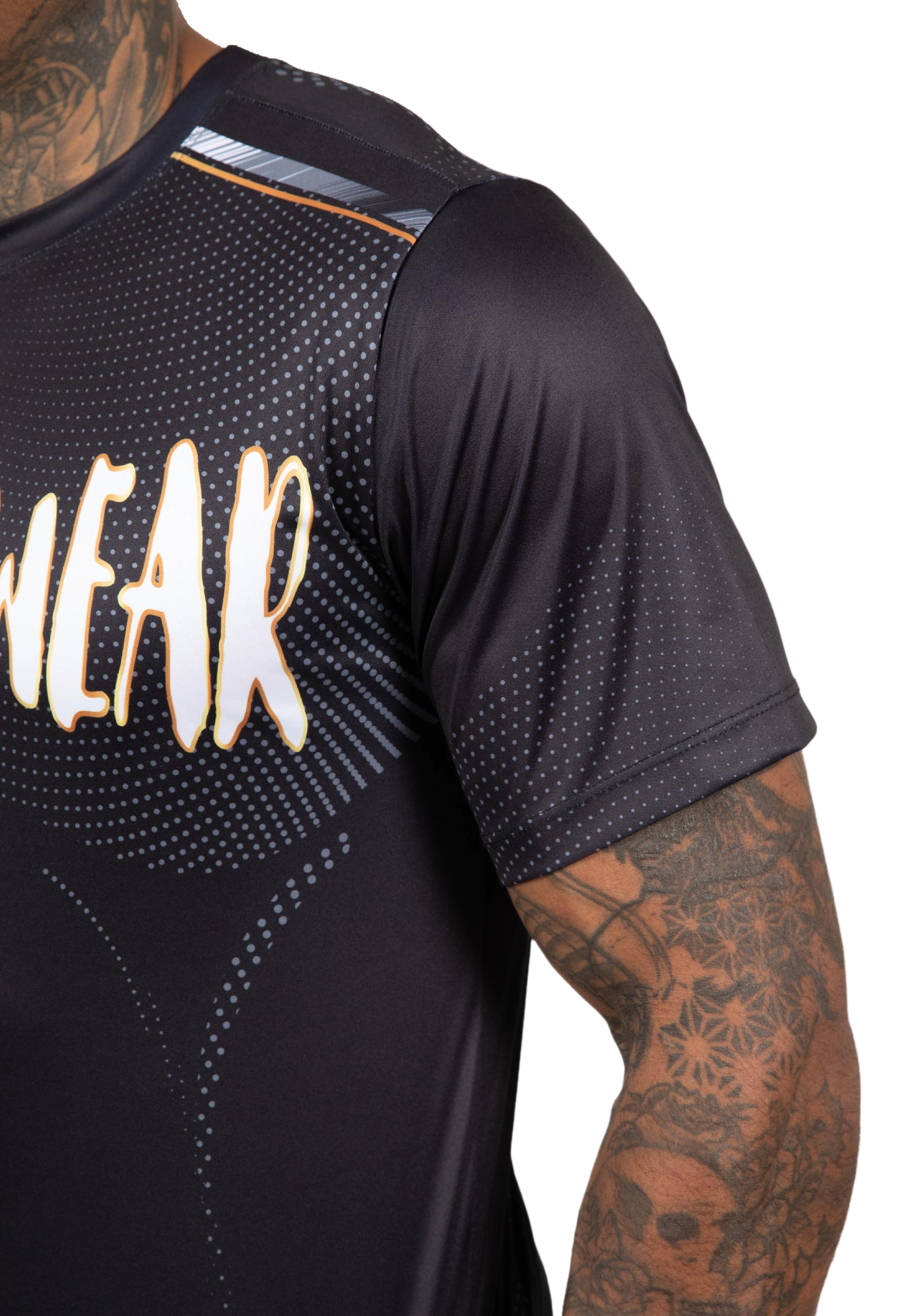 Clayton T-Shirt, black/gold - 10