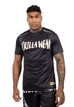 Clayton T-Shirt, black/gold
