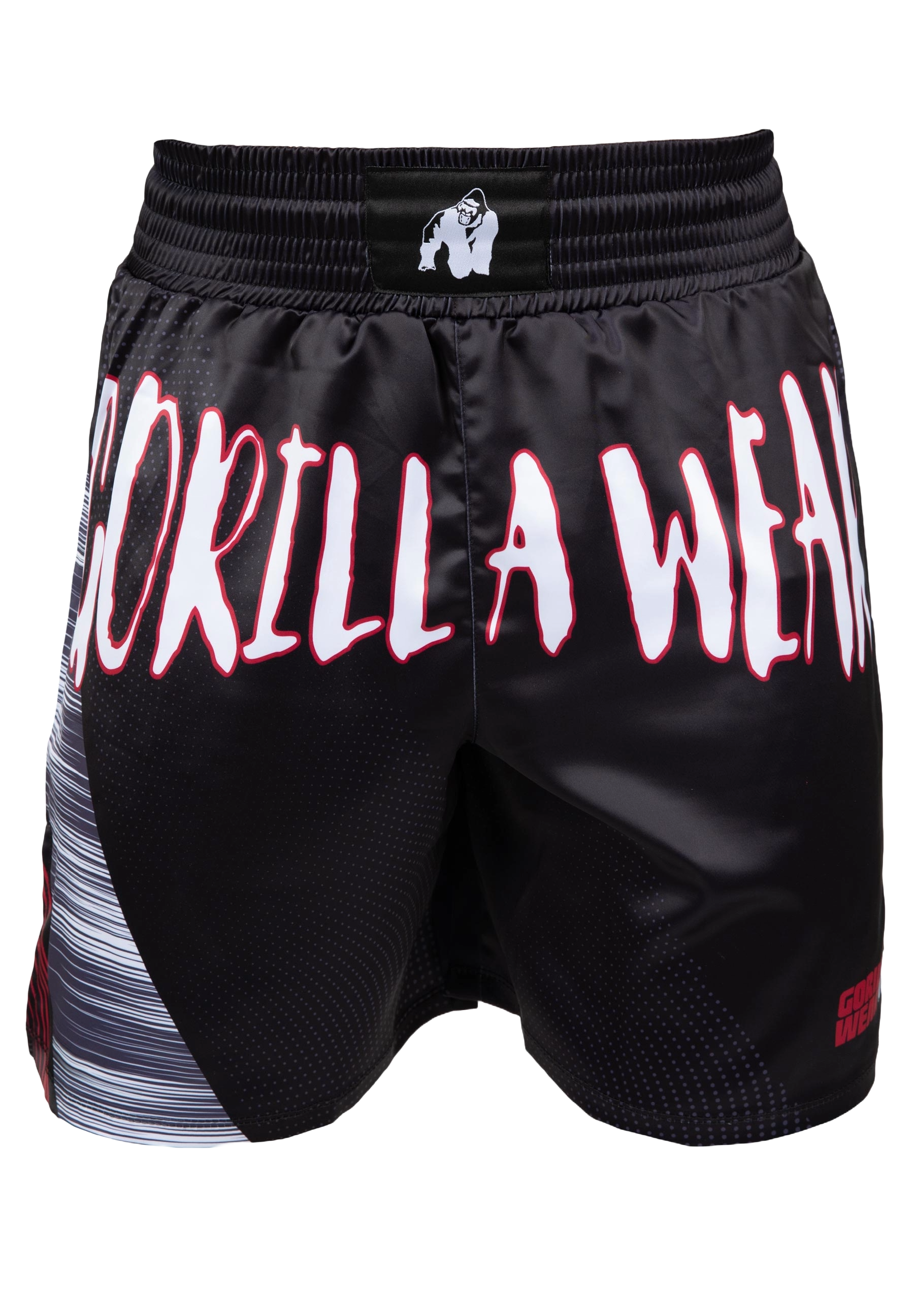 Clayton Boxing Shorts, black/red - 5