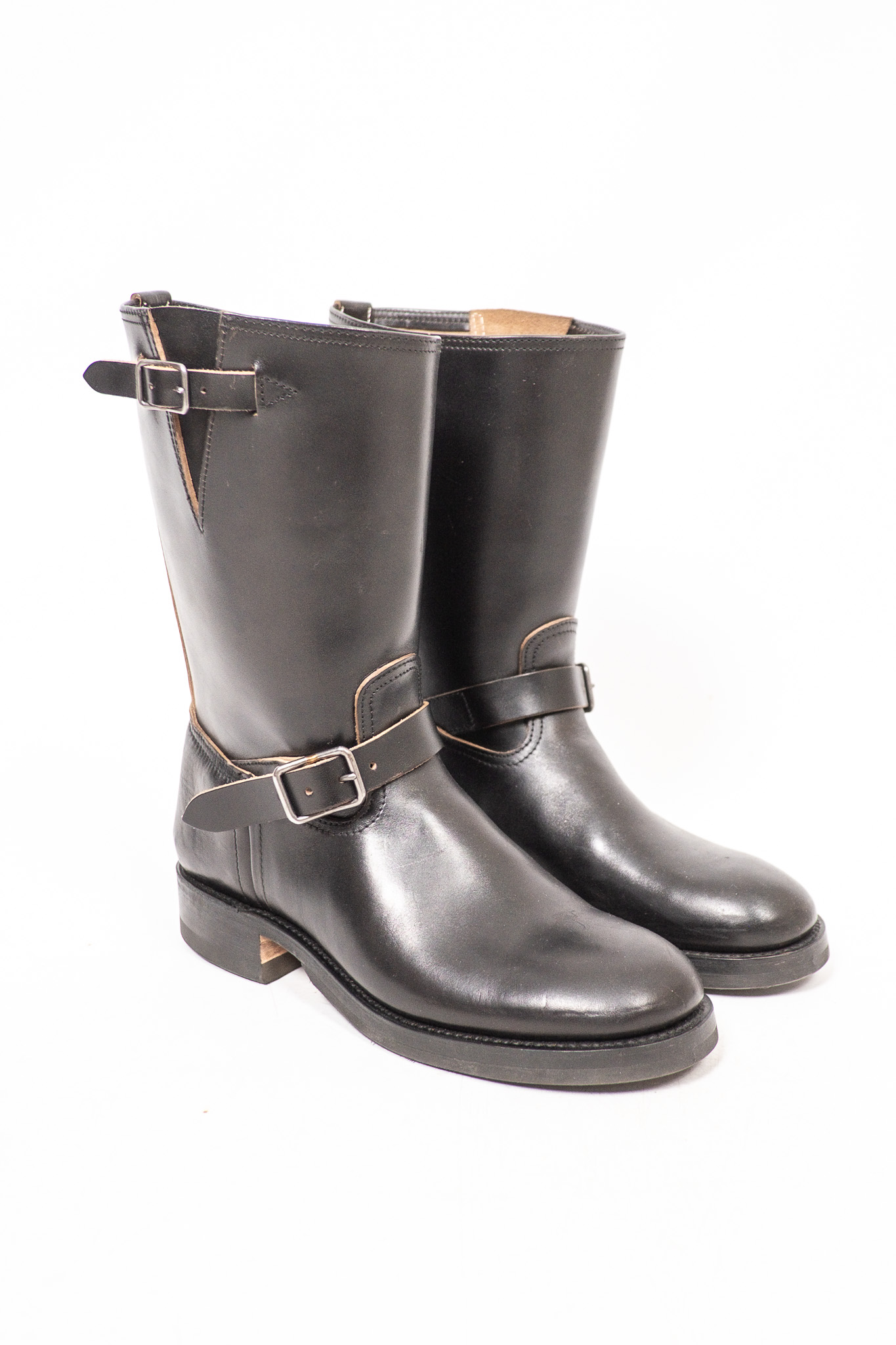 Black Sign - BS 11” Aviator Boots w/ Separate Biltrite Rubber Black