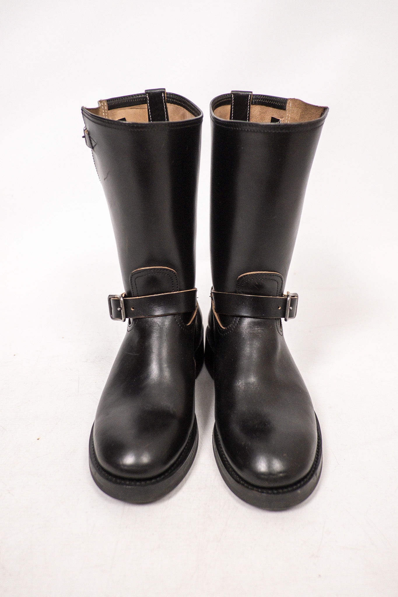 Black Sign - BS 11” Aviator Boots w/ Separate Biltrite Rubber Black - 2