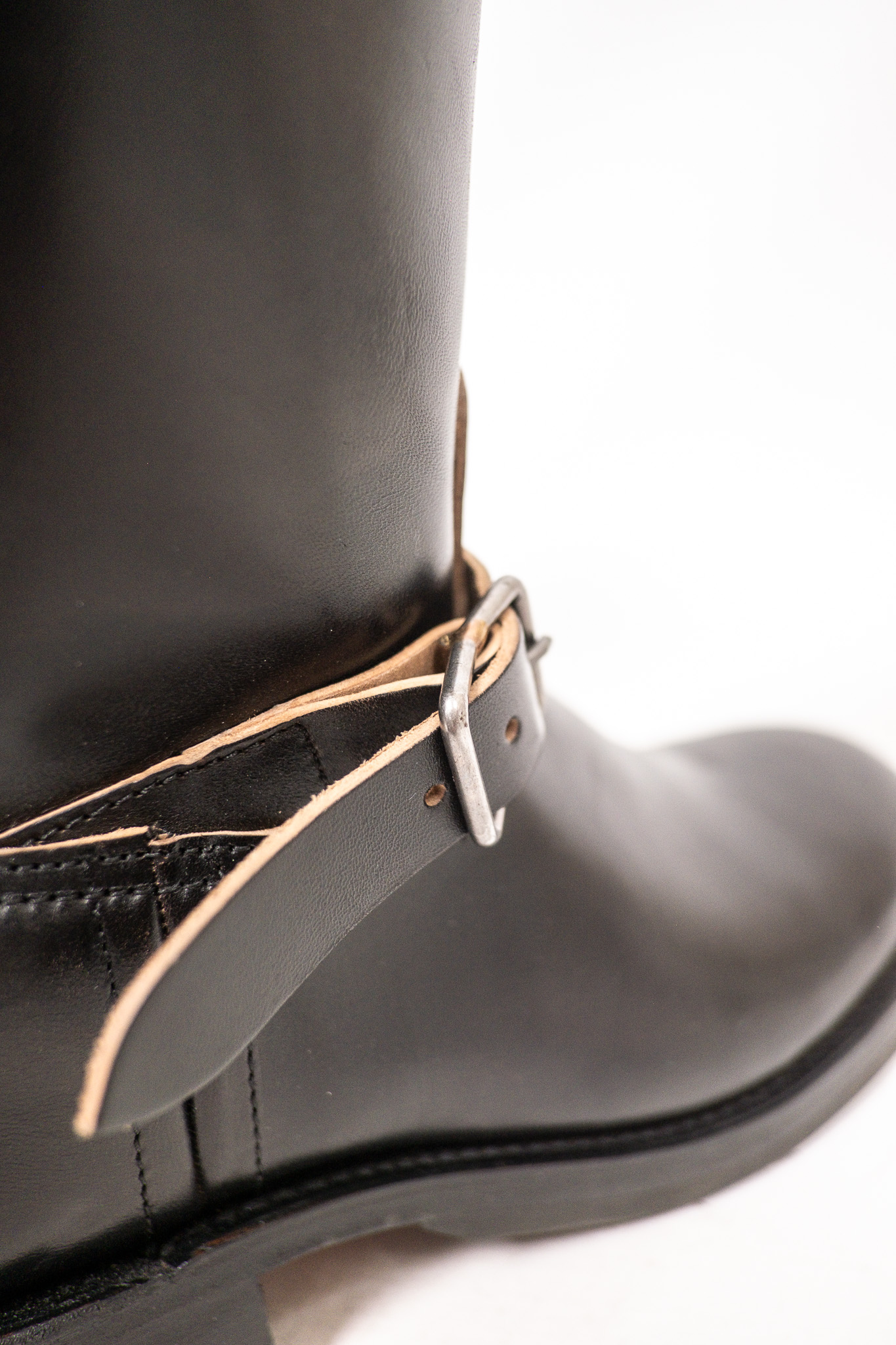 Black Sign - BS 11” Aviator Boots w/ Separate Biltrite Rubber Black - 3