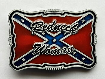 #Rebel Redneck Woman buckles. (9,5x6,5cm)
