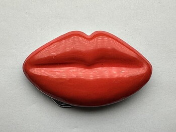 Hot Red Lips Buckle.(9,5x6cm)