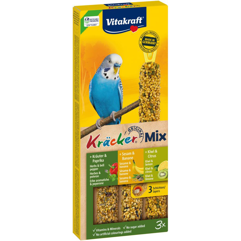 Kräcker Mix Banan, Örter, Kiwi 