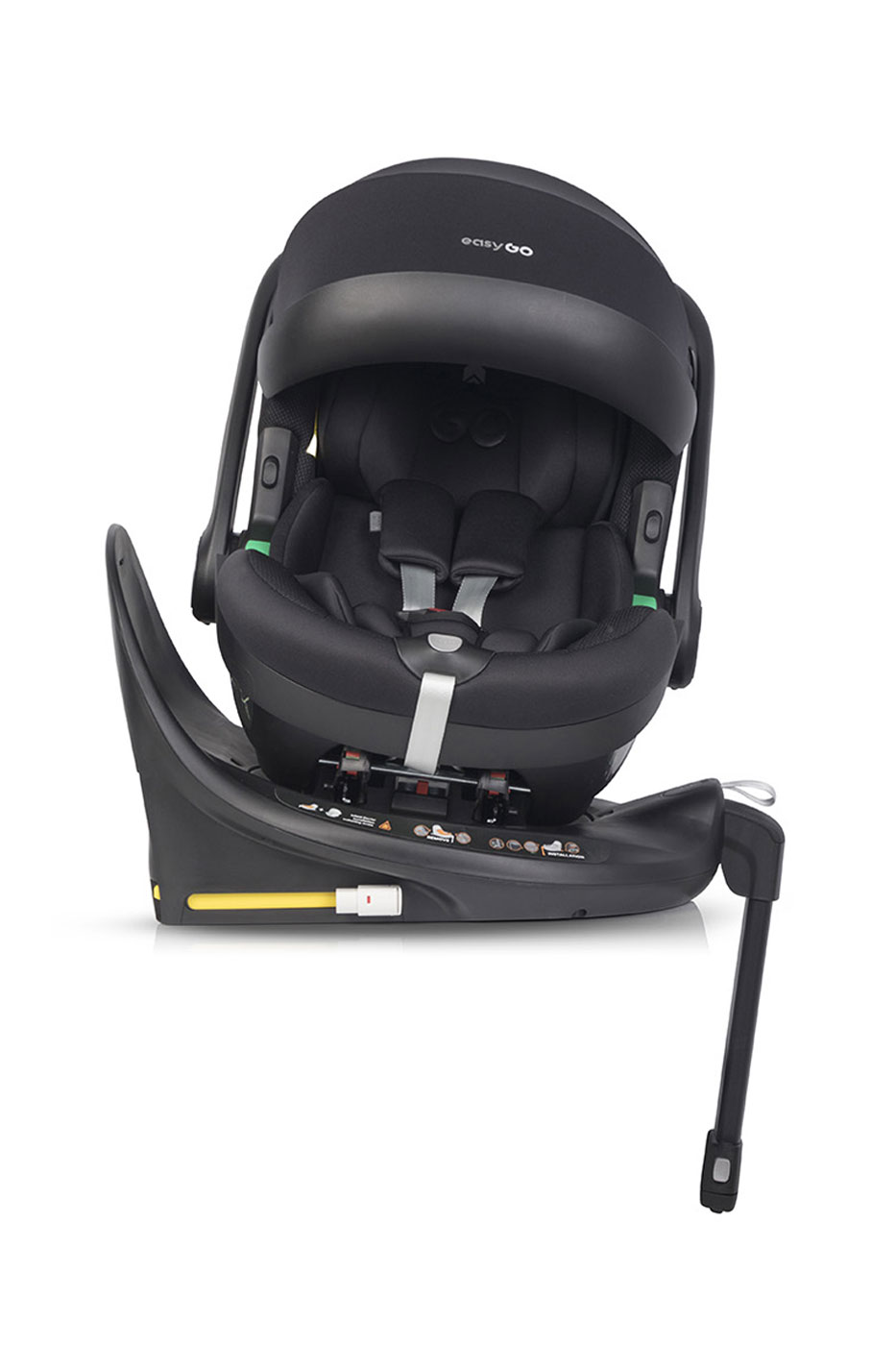 EasyGo Buz PRO 360 Babyskydd inkl. Swivel Isofix bas