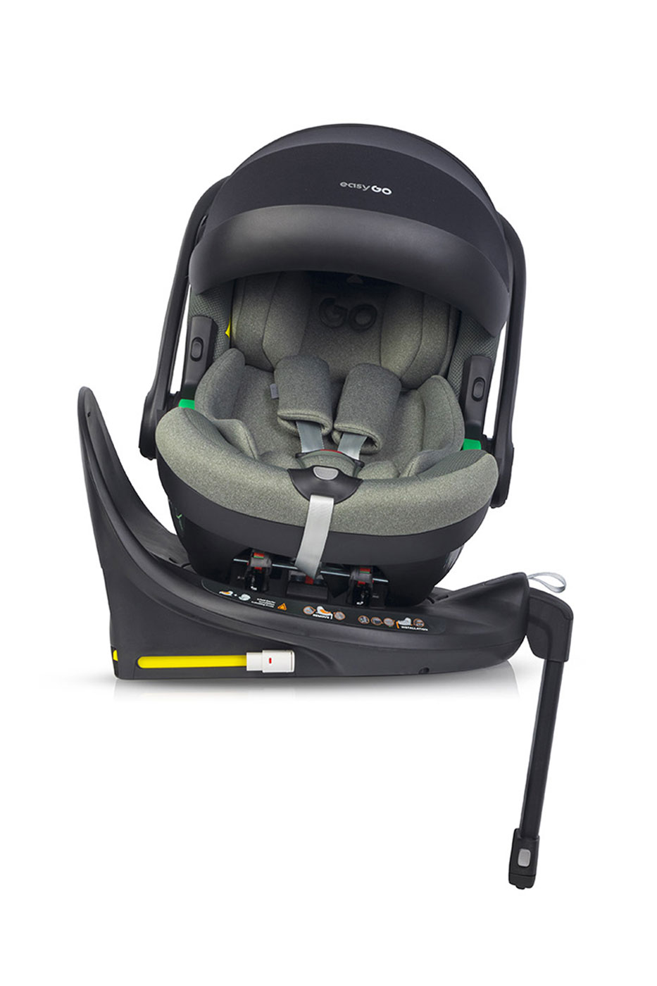 EasyGo Buz PRO 360 Babyskydd inkl. Swivel Isofix bas - 4