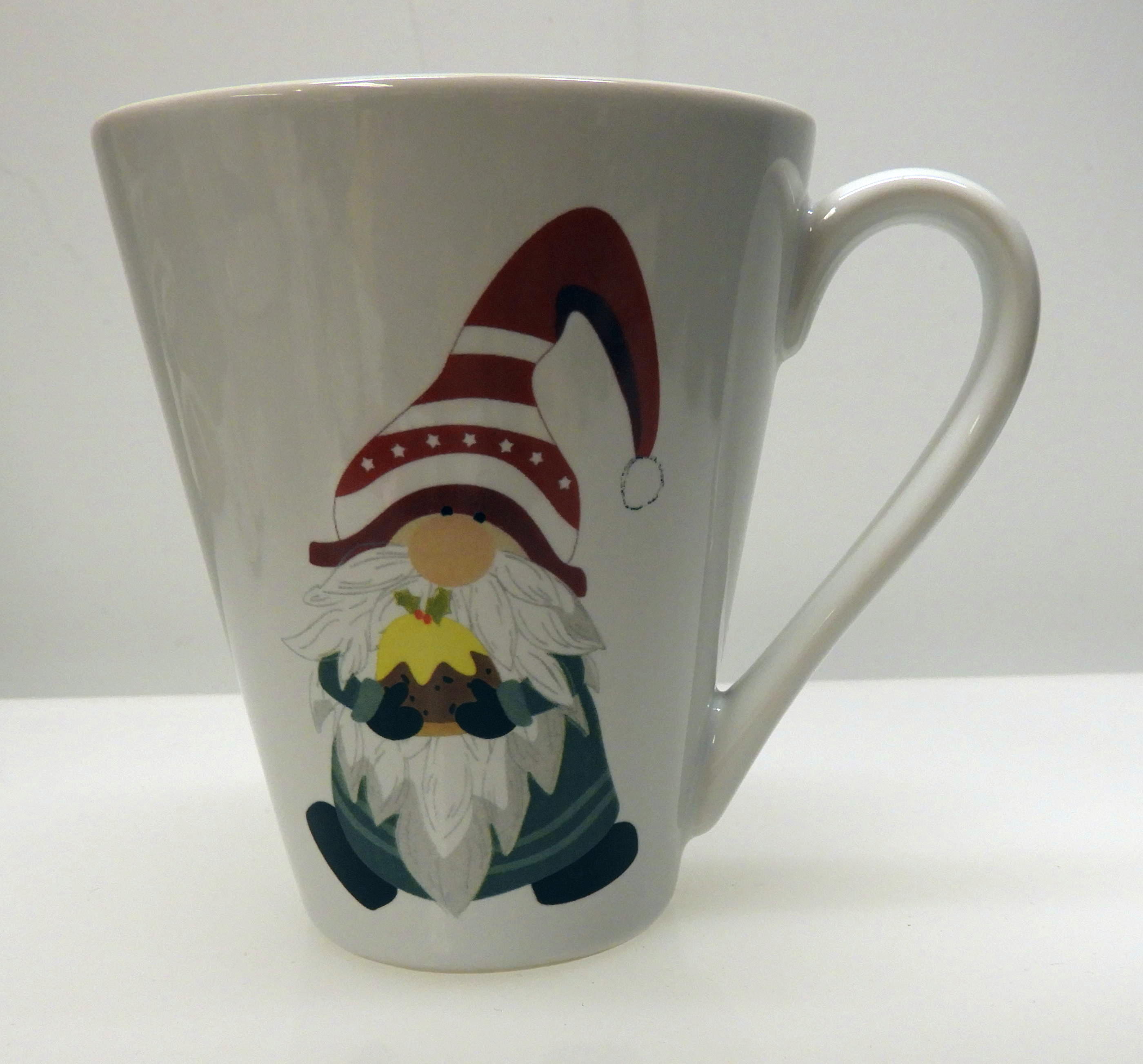 Glöggmugg Attila Vit/Röd 20 cl North Pole Gonk