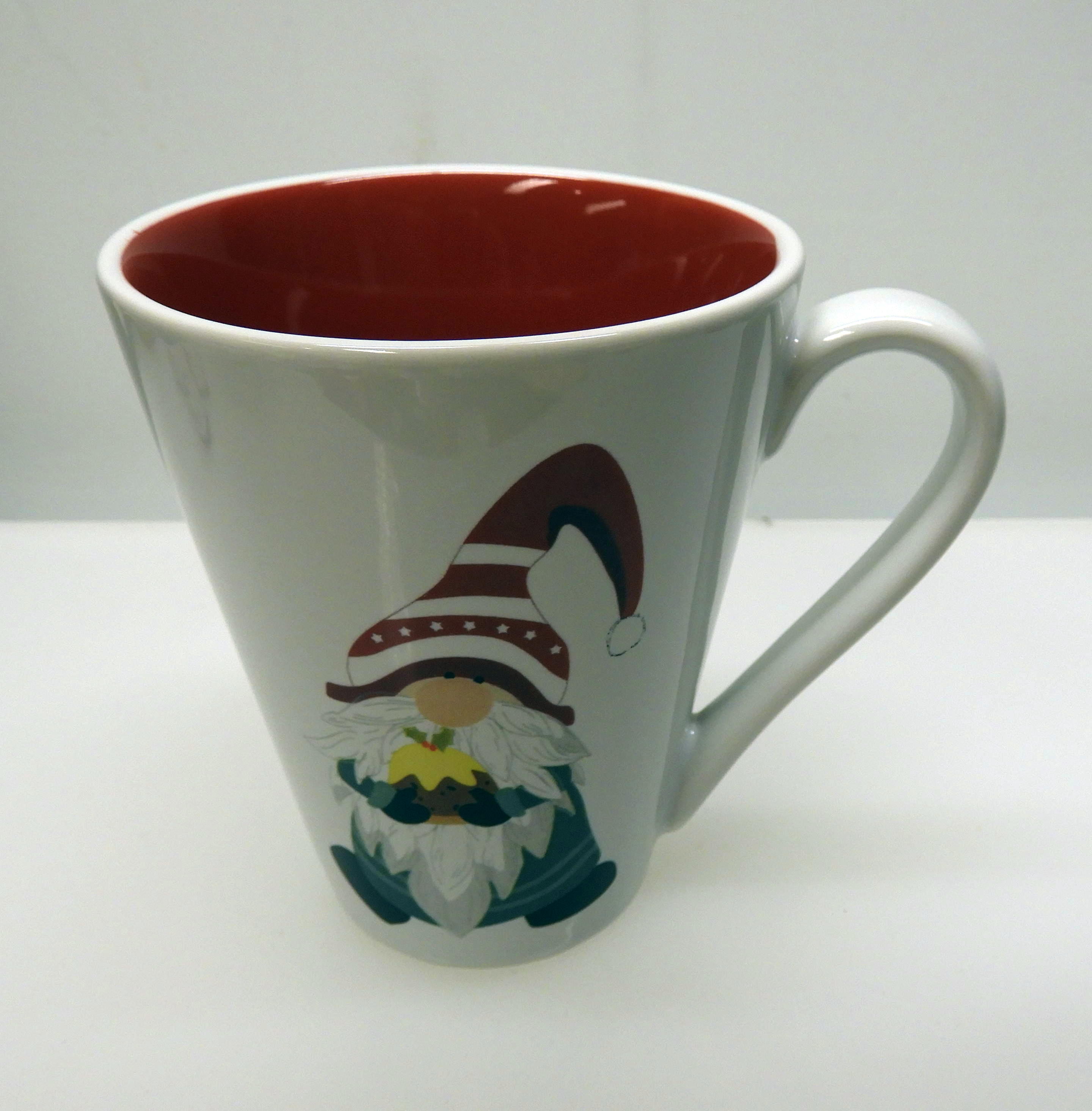 Glöggmugg Attila Vit/Röd 20 cl North Pole Gonk - 2