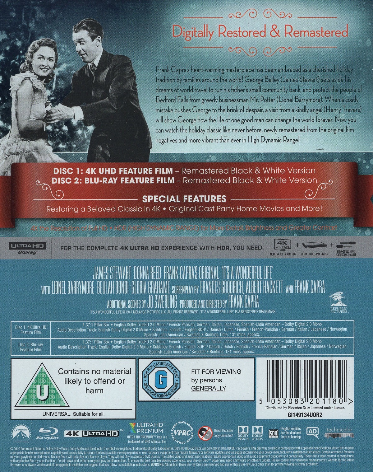 It's A Wonderful Life (4K Ultra HD + Blu-ray) - 2