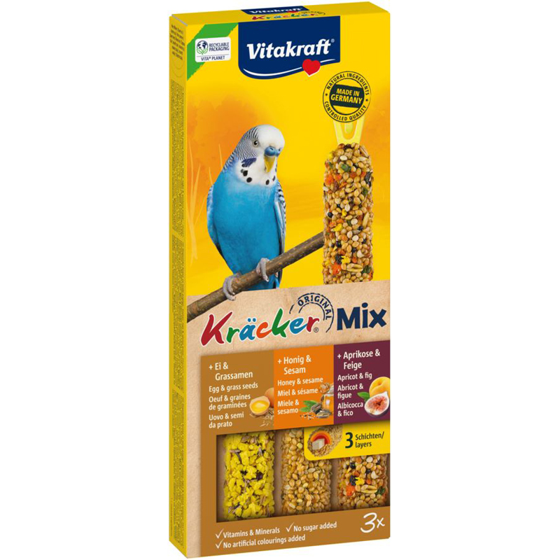 Kräcker Mix Ägg, Frukt, Honung  