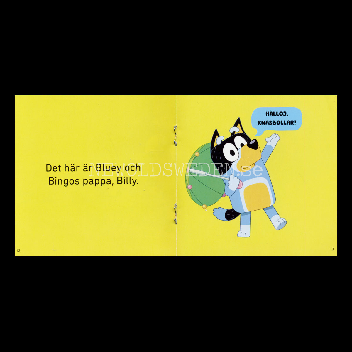 TRÄFFA MAMMA OCH PAPPA - BLUEY - Miniböcker - MB270 - 2