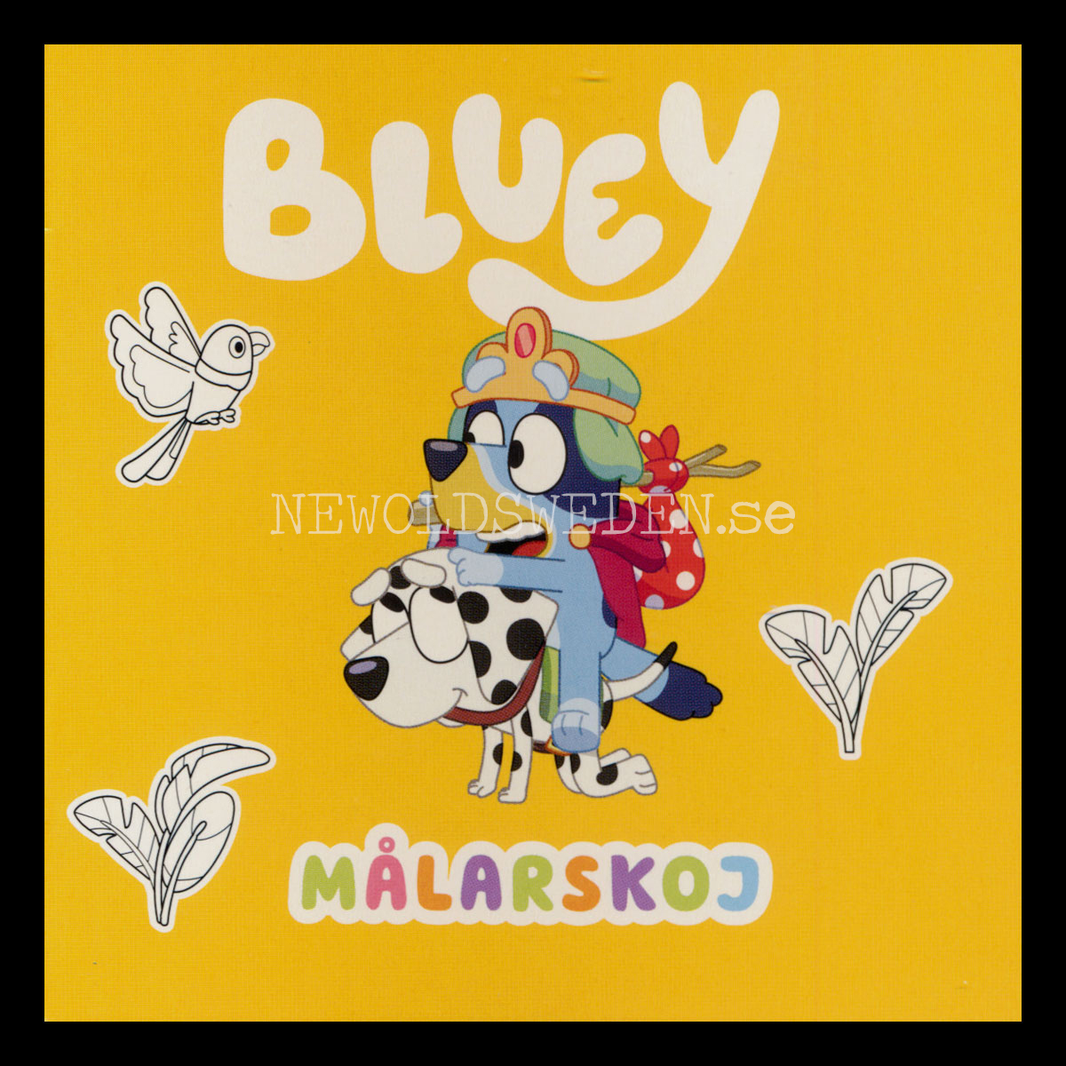 MÅLARSKOJ - BLUEY - Miniböcker - MB270