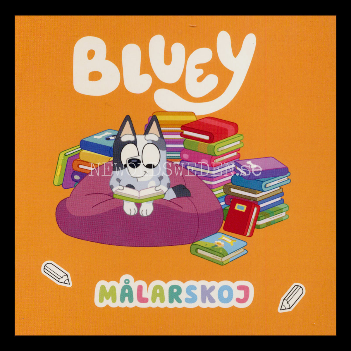 MÅLARSKOJ - BLUEY - Miniböcker - MB270