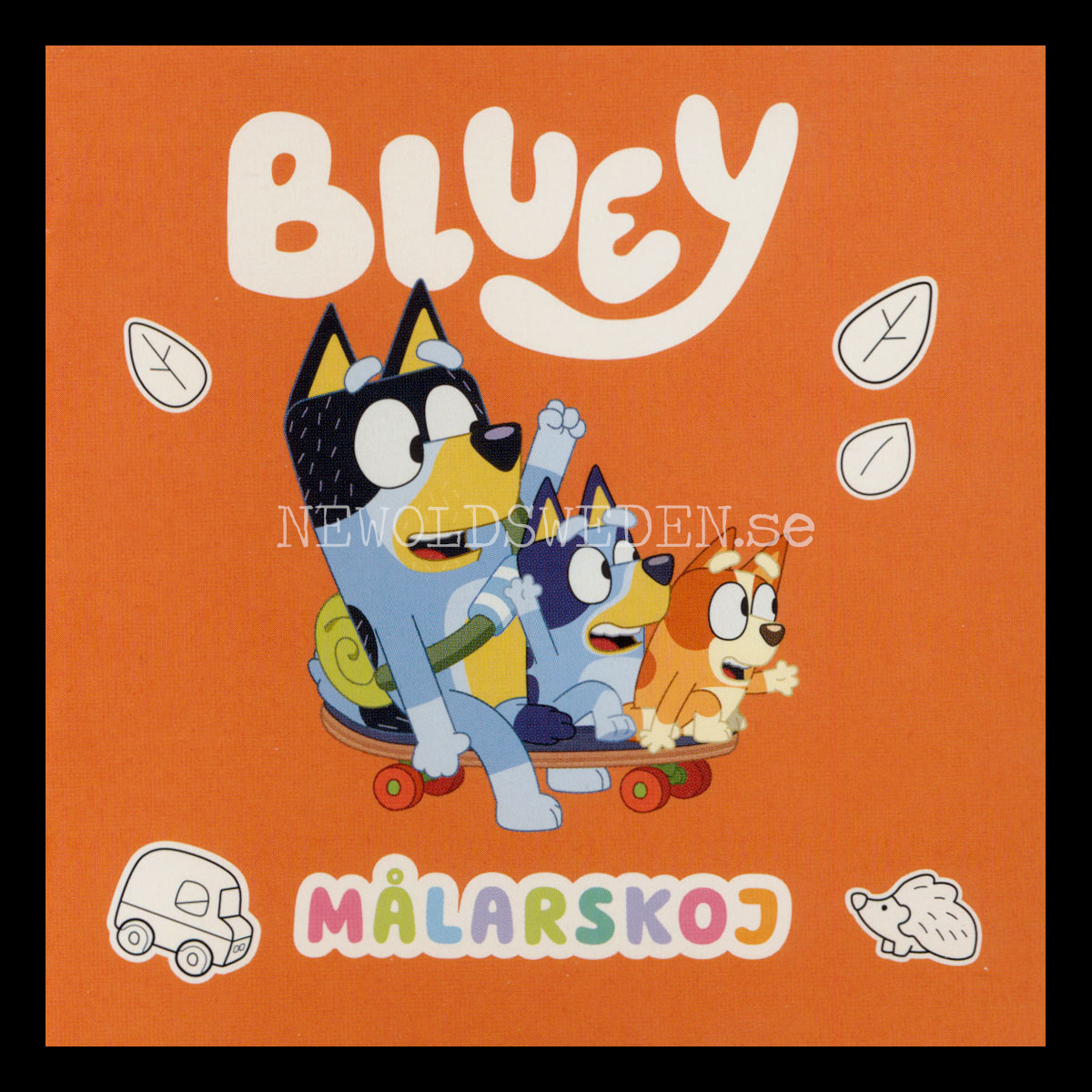 MÅLARSKOJ - BLUEY - Miniböcker - MB270