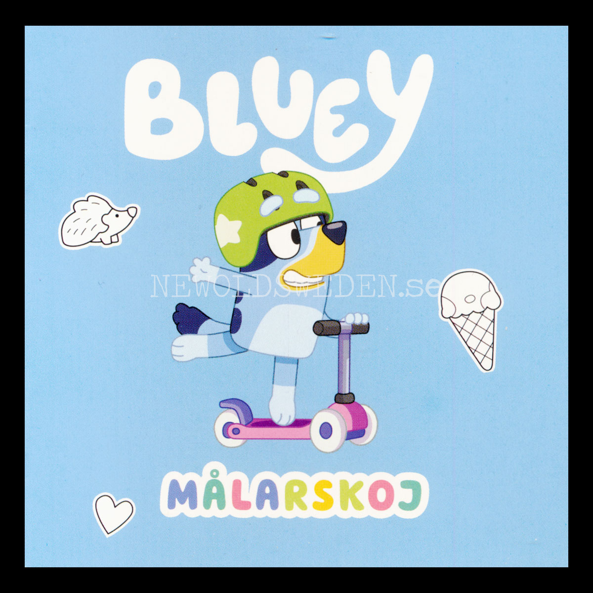 MÅLARSKOJ - BLUEY - Miniböcker - MB271