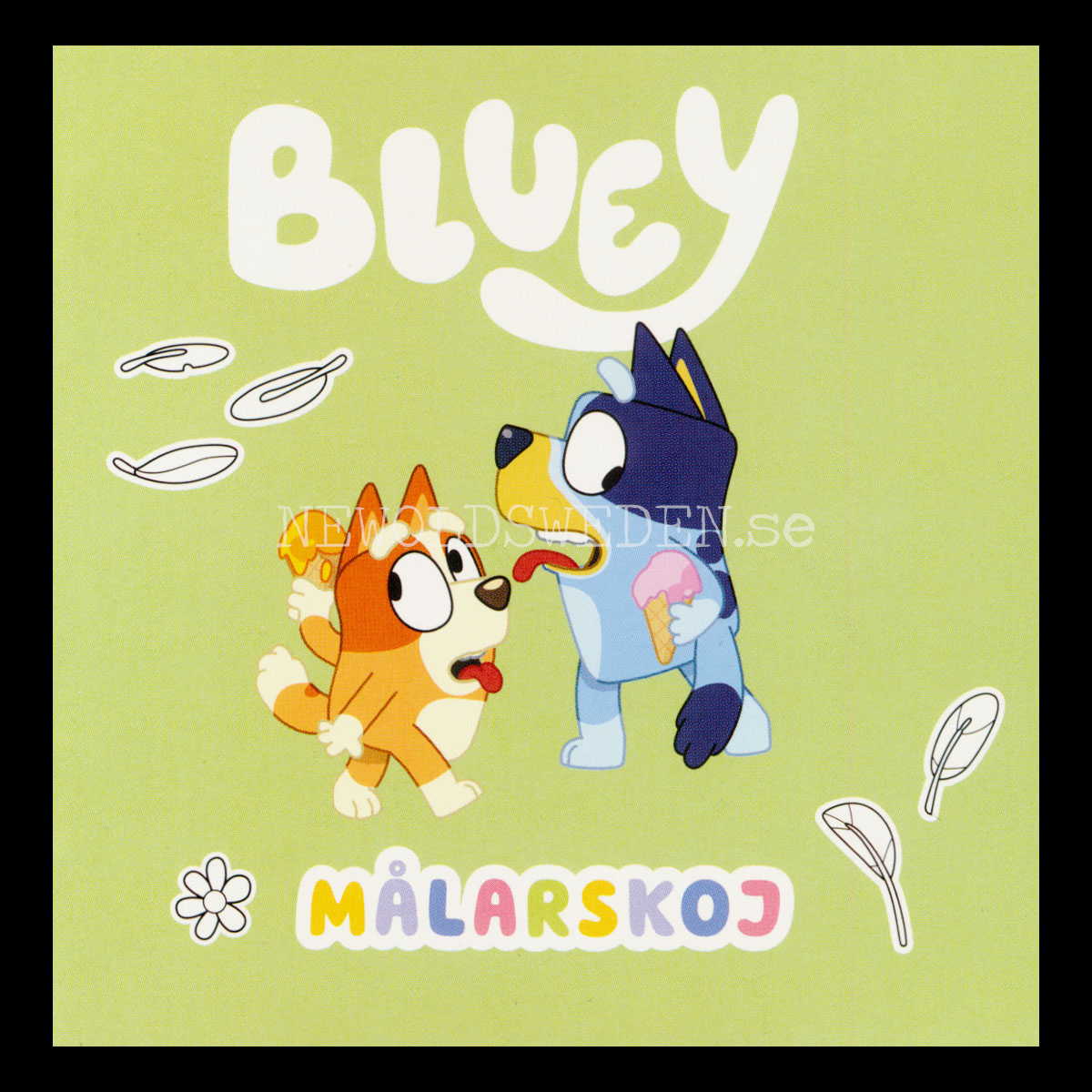 MÅLARSKOJ - BLUEY - Miniböcker - MB271