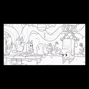 MÅLARSKOJ - BLUEY - Miniböcker - MB271