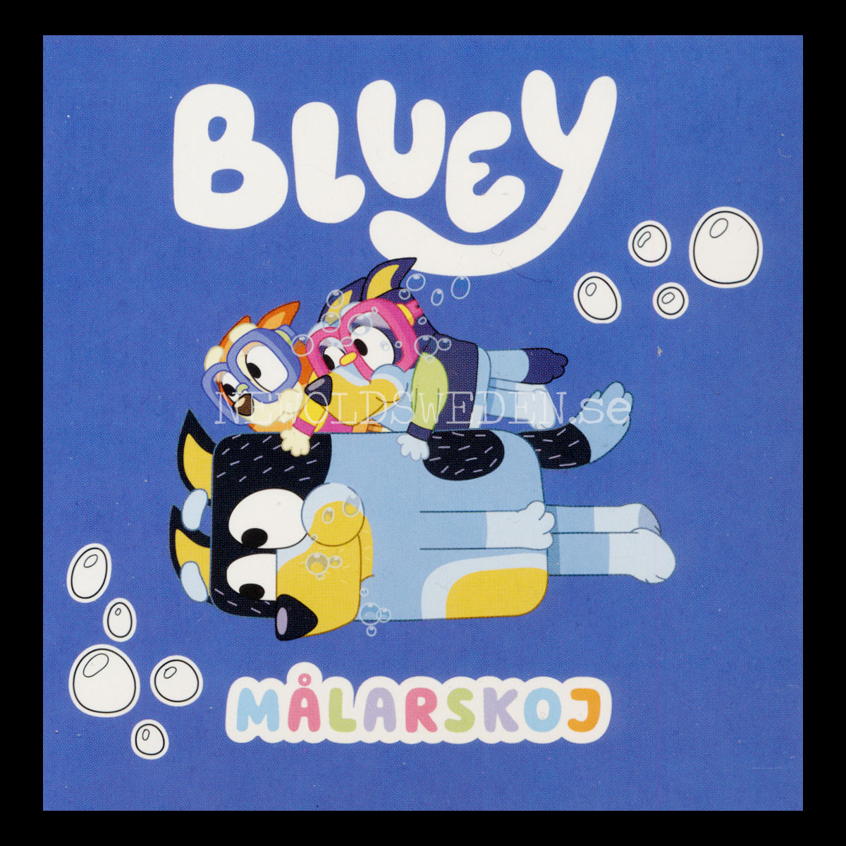 MÅLARSKOJ - BLUEY - Miniböcker - MB271
