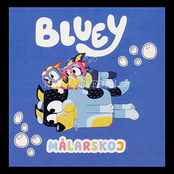 MÅLARSKOJ - BLUEY - Miniböcker - MB271