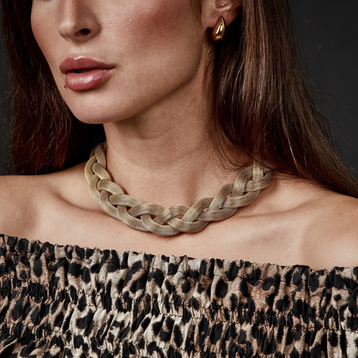Bud to Rose Halsband Jackie Guld - 2