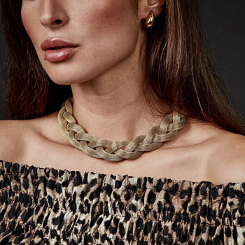 Bud to Rose Halsband Jackie Guld