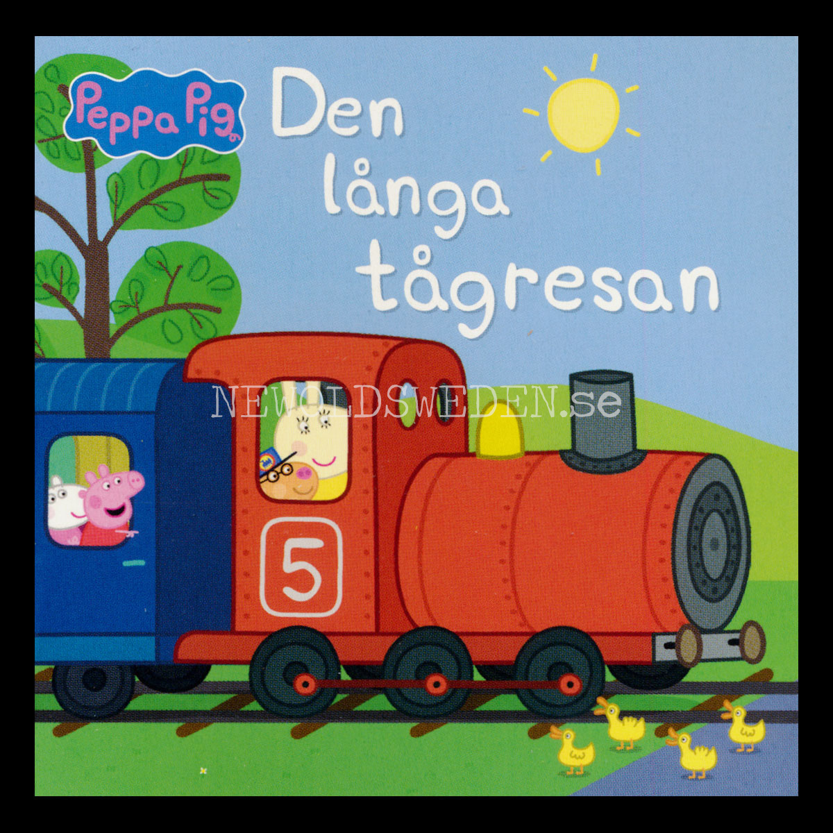 Den långa tågresan - PEPPA PIG GRETA GRIS - Miniböcker - MB276 - 1