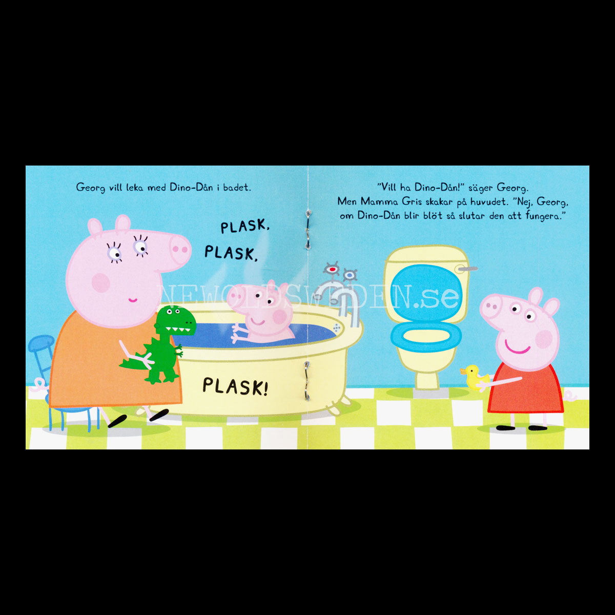 Georgs nya dinosaurie - PEPPA PIG GRETA GRIS - Miniböcker - MB277 - 3 - 2