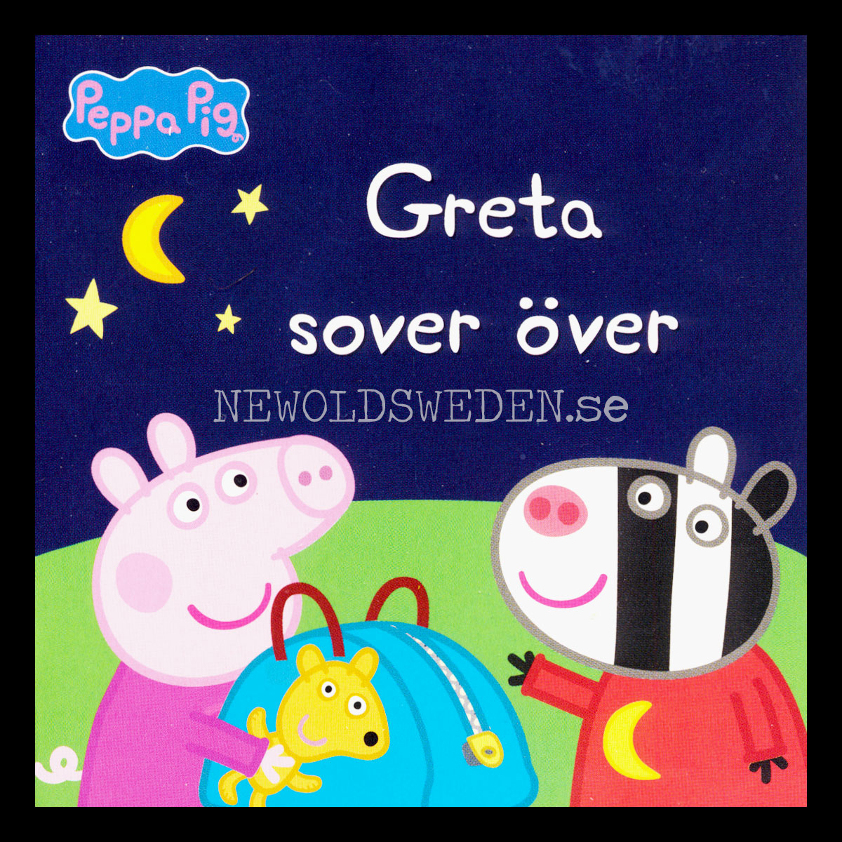 Greta sover över - PEPPA PIG GRETA GRIS - Miniböcker - MB277 - 2