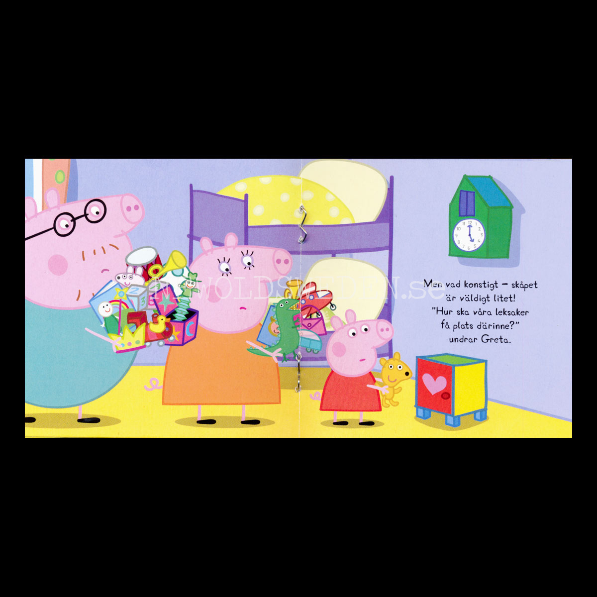 Leksaks-skåpet - PEPPA PIG GRETA GRIS - Miniböcker - MB277 - 23 - 2