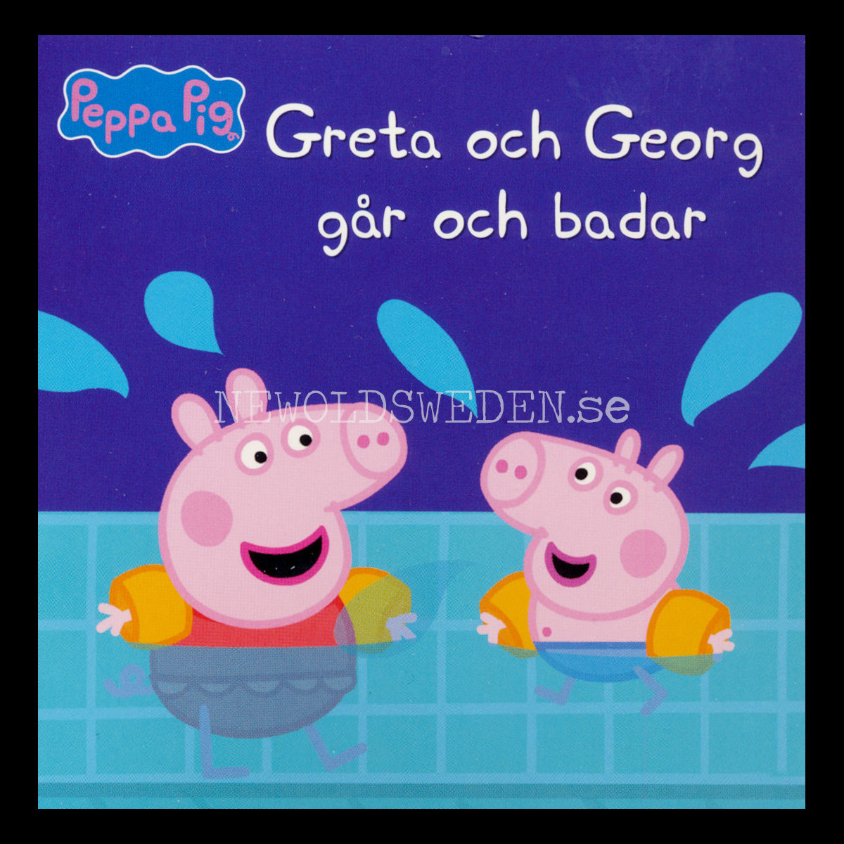Greta och Georg går och badar - PEPPA PIG GRETA GRIS - Miniböcker - MB278 - 19