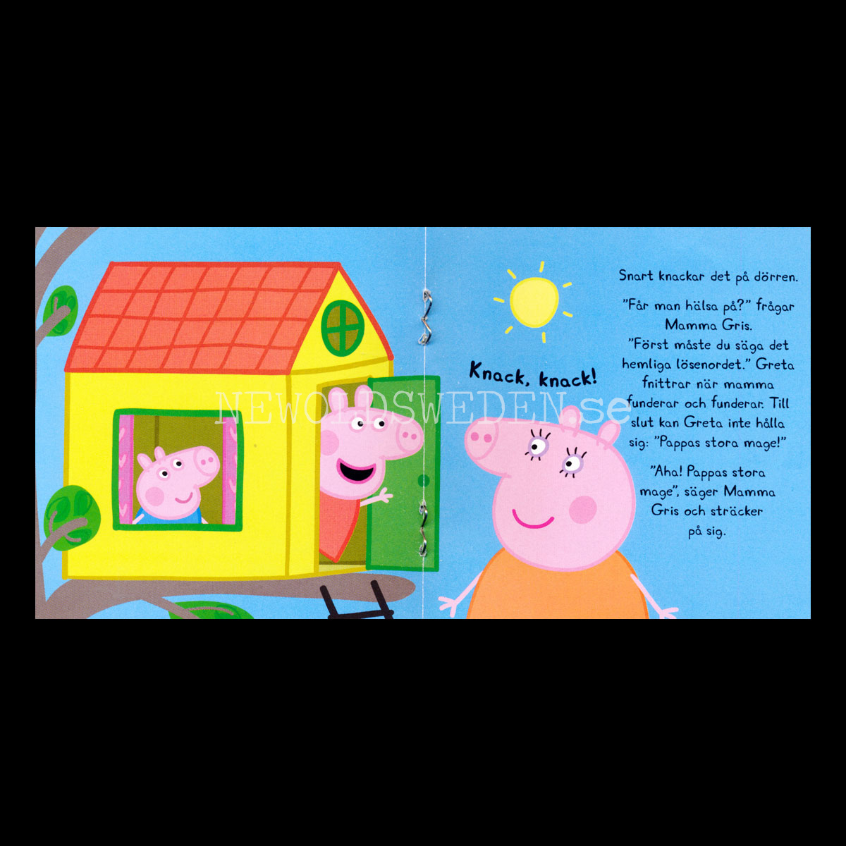 Gretas trädkoja - PEPPA PIG GRETA GRIS - Miniböcker - MB278 - 10 - 2