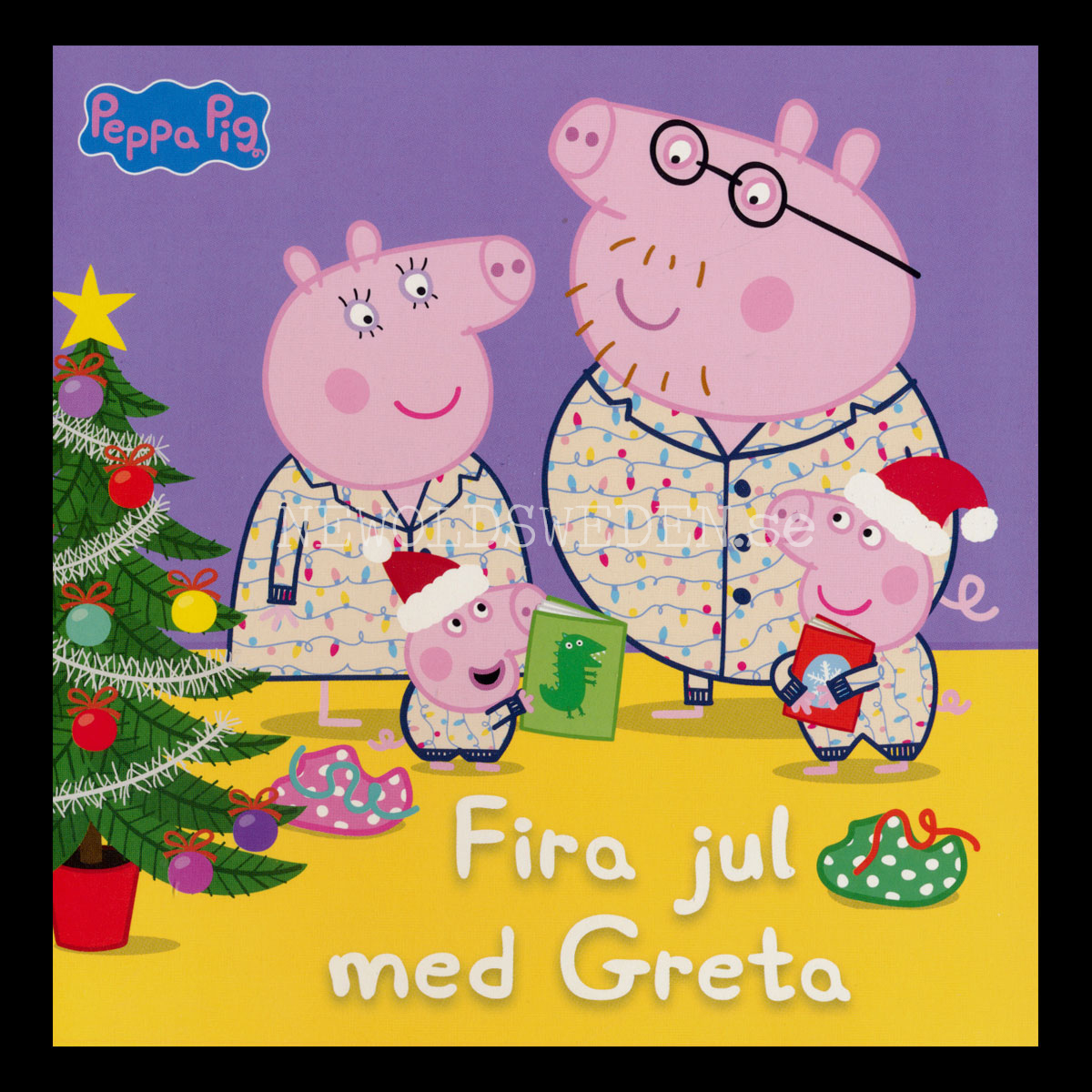 Fira jul med Greta - PEPPA PIG GRETA GRIS - MIDIBOK - S8